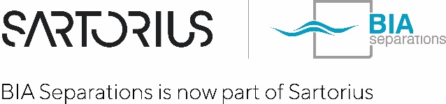 Sartorius and BIA Separations